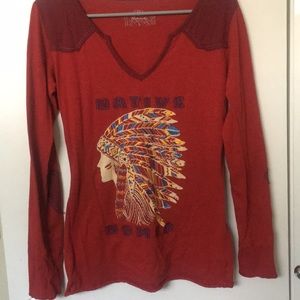 Panhandle Long Sleeve Western Top